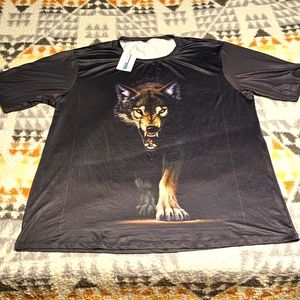 Wolf Tee by CoolMax Size 6X NWT